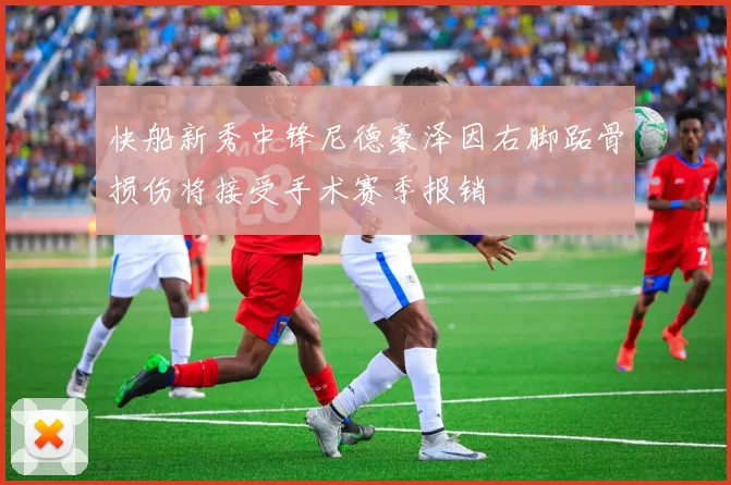 快船新秀中锋尼德豪泽因右脚跖骨损伤将接受手术赛季报销