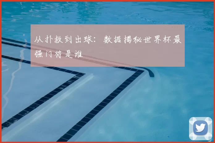从扑救到出球:数据揭秘世界杯最强门将是谁